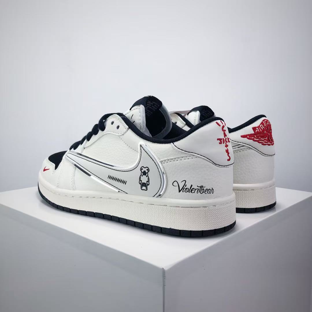 AJ1 Low Travis Scott x Violent Bear Customs