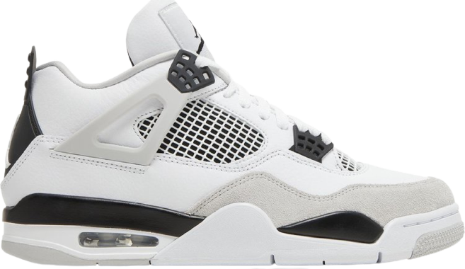 AJ4 Military Black