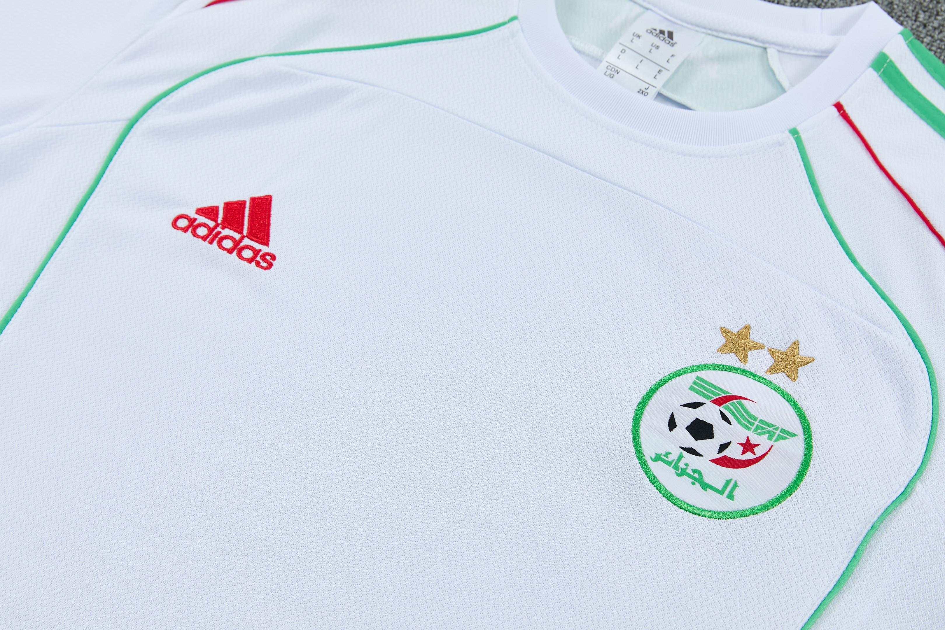 Algeria 2026 Men Soccer Training Shorts Set - White - Jersey Teams