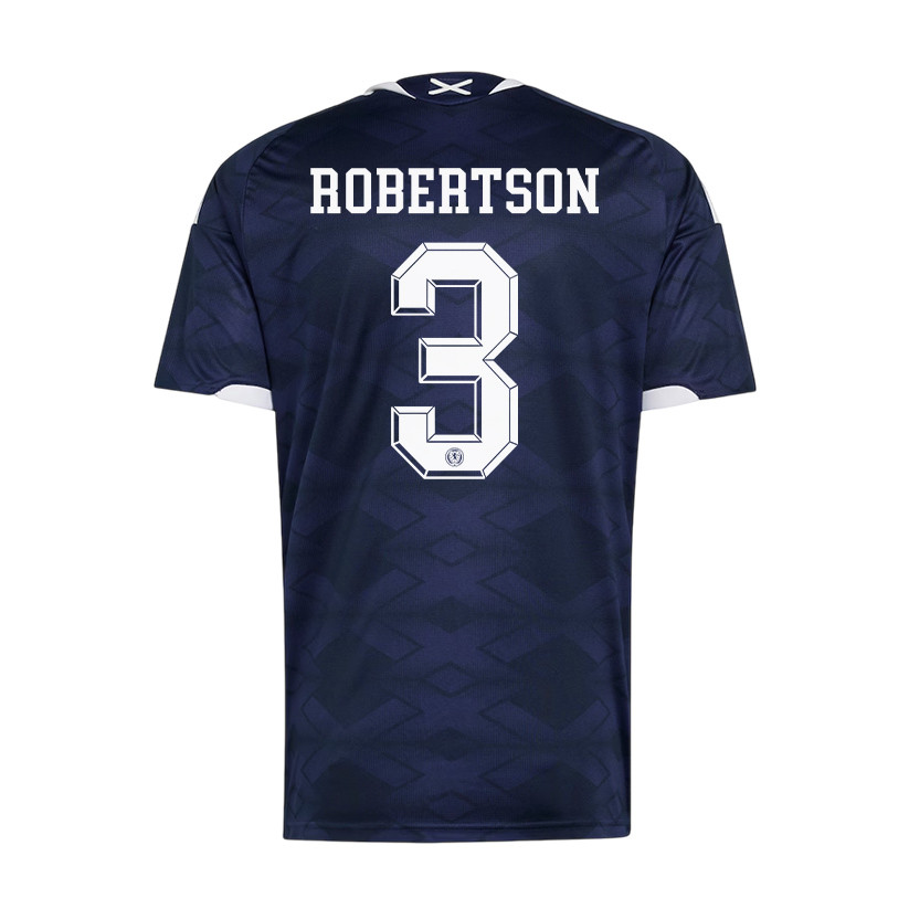 Andrew Robertson 3 Scotland National Team 2026 Home Jersey - Navy, Men - Jersey Teams