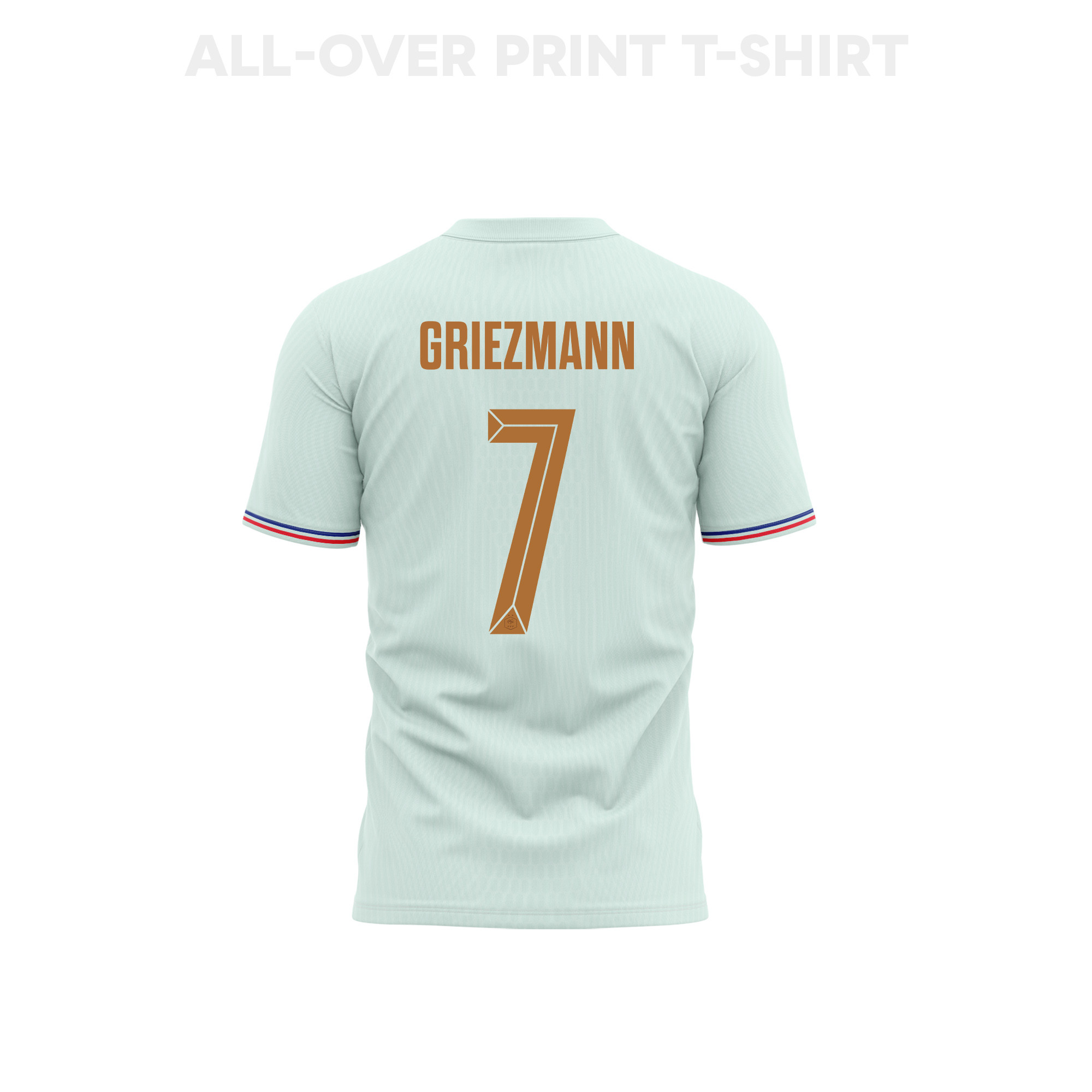 Antoine Griezmann 7 Youth France 2026 Away 3D T-shirt Fully Printed – Green - Jersey Teams