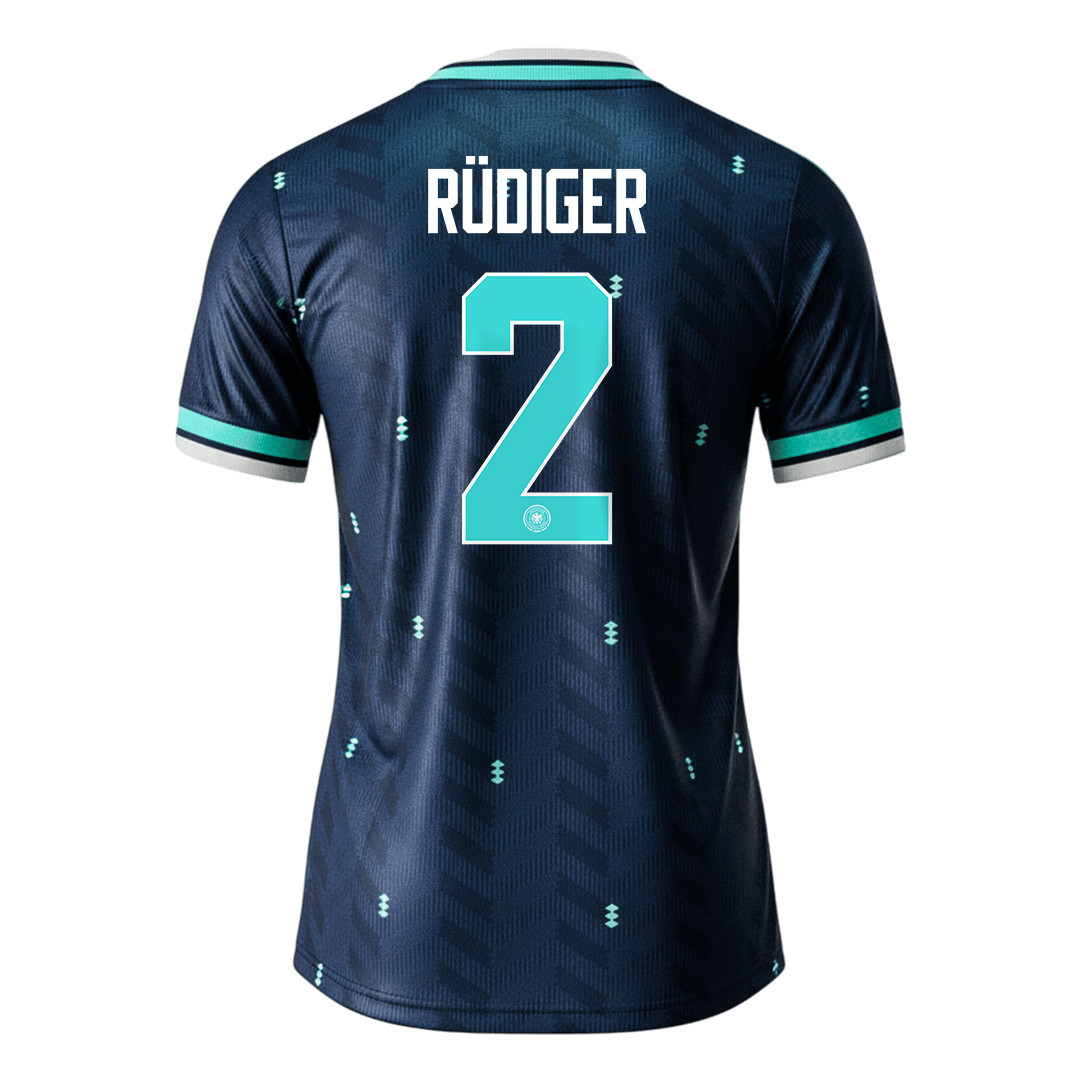 Antonio Rüdiger 2 Women's Germany National Team 2026 Away Jersey - Navy - Jersey Teams