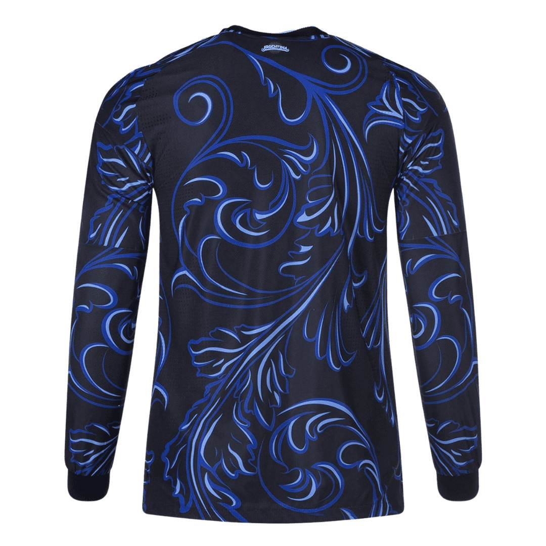 Argentina 2026 Away Long Sleeve Jersey - Black - Jersey Teams