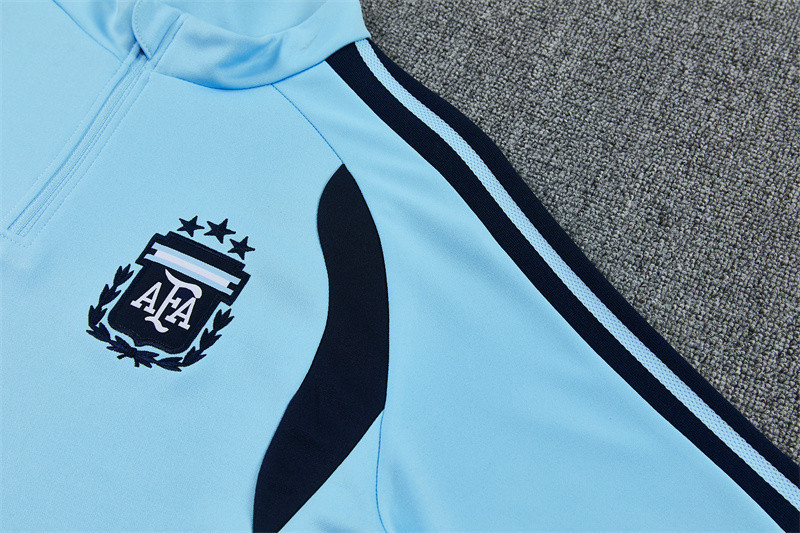 Argentina National Team 2026 World Cup Training Set Tracksuit - Light Blue - Jersey Teams