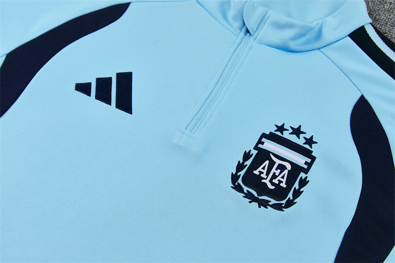 Argentina National Team 2026 World Cup Training Set Tracksuit - Light Blue - Jersey Teams