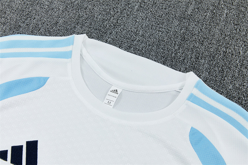 Argentina National Team 2026 World Cup Training Shorts Set – White - Jersey Teams