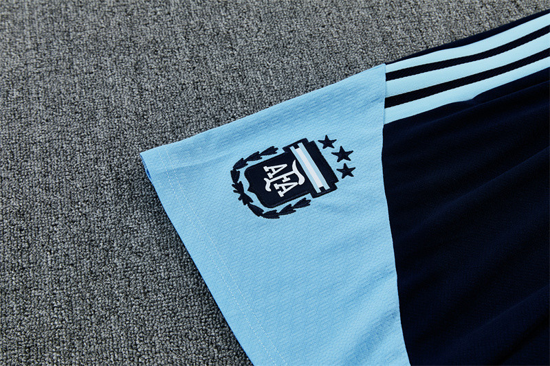 Argentina National Team 2026 World Cup Training Shorts Set – White - Jersey Teams