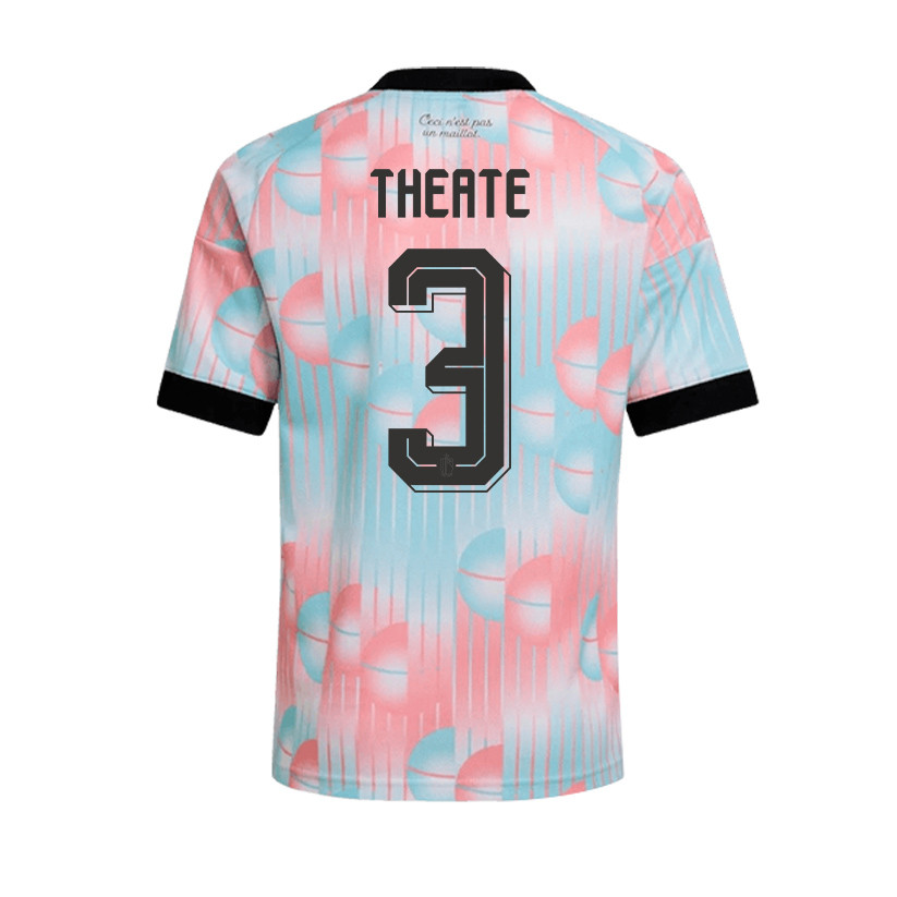 Arthur Theate 3 Belgium 2026 YOUTH Away Jersey & Shorts Set - Light Blue - Jersey Teams