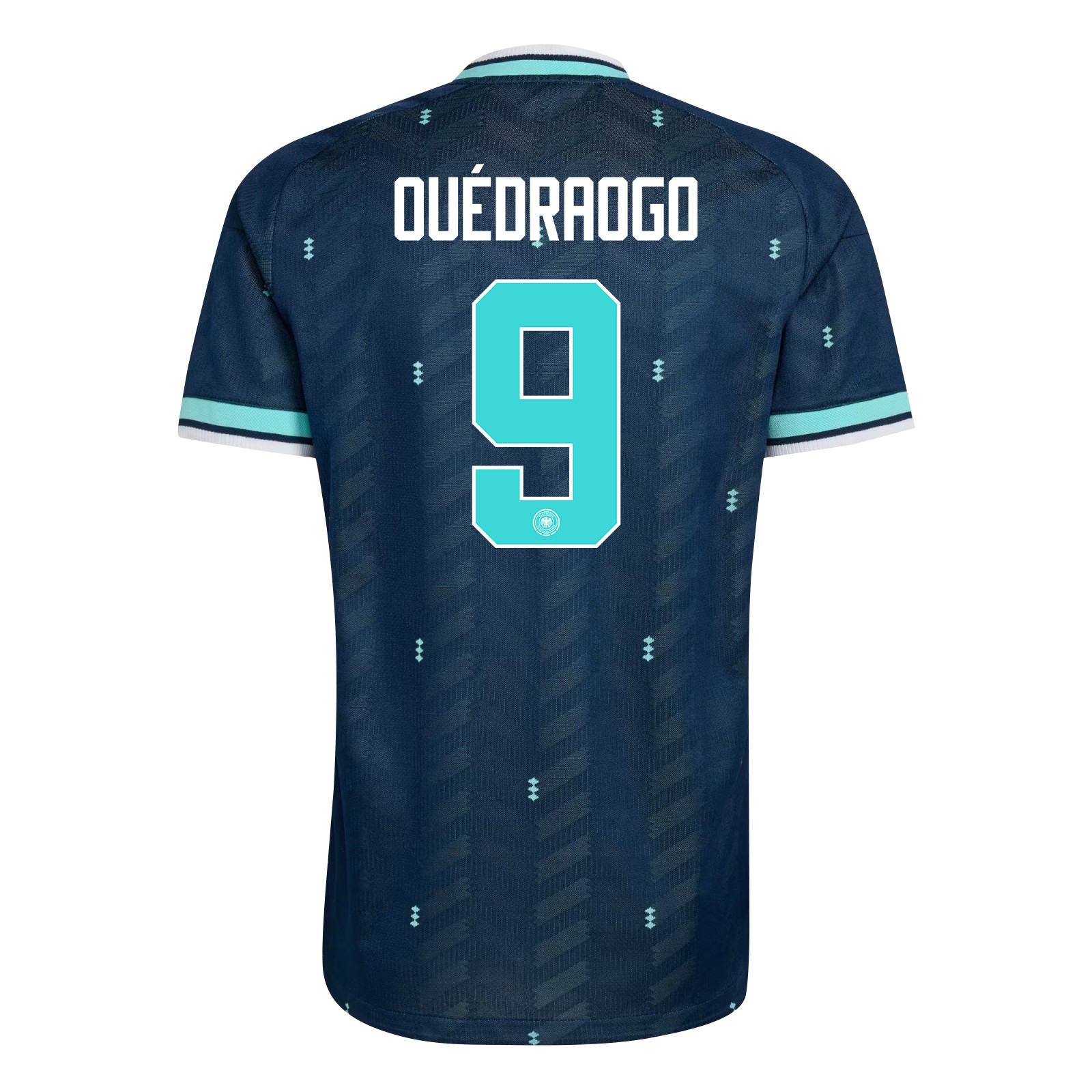 Assan Ouédraogo 9 Germany National Team 2026 Away Jersey - Navy, Men - Jersey Teams