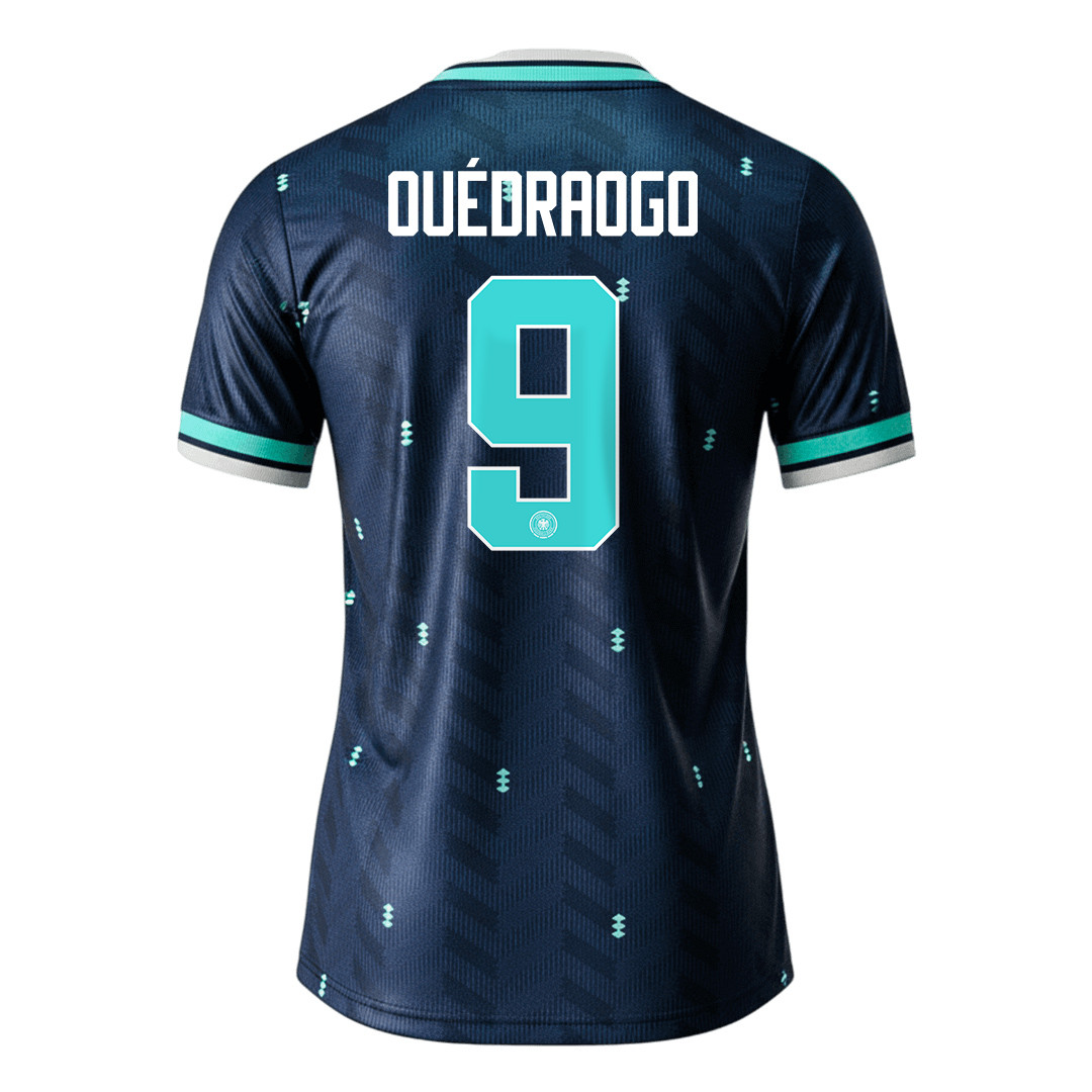 Assan Ouédraogo 9 Women's Germany National Team 2026 Away Jersey - Navy - Jersey Teams