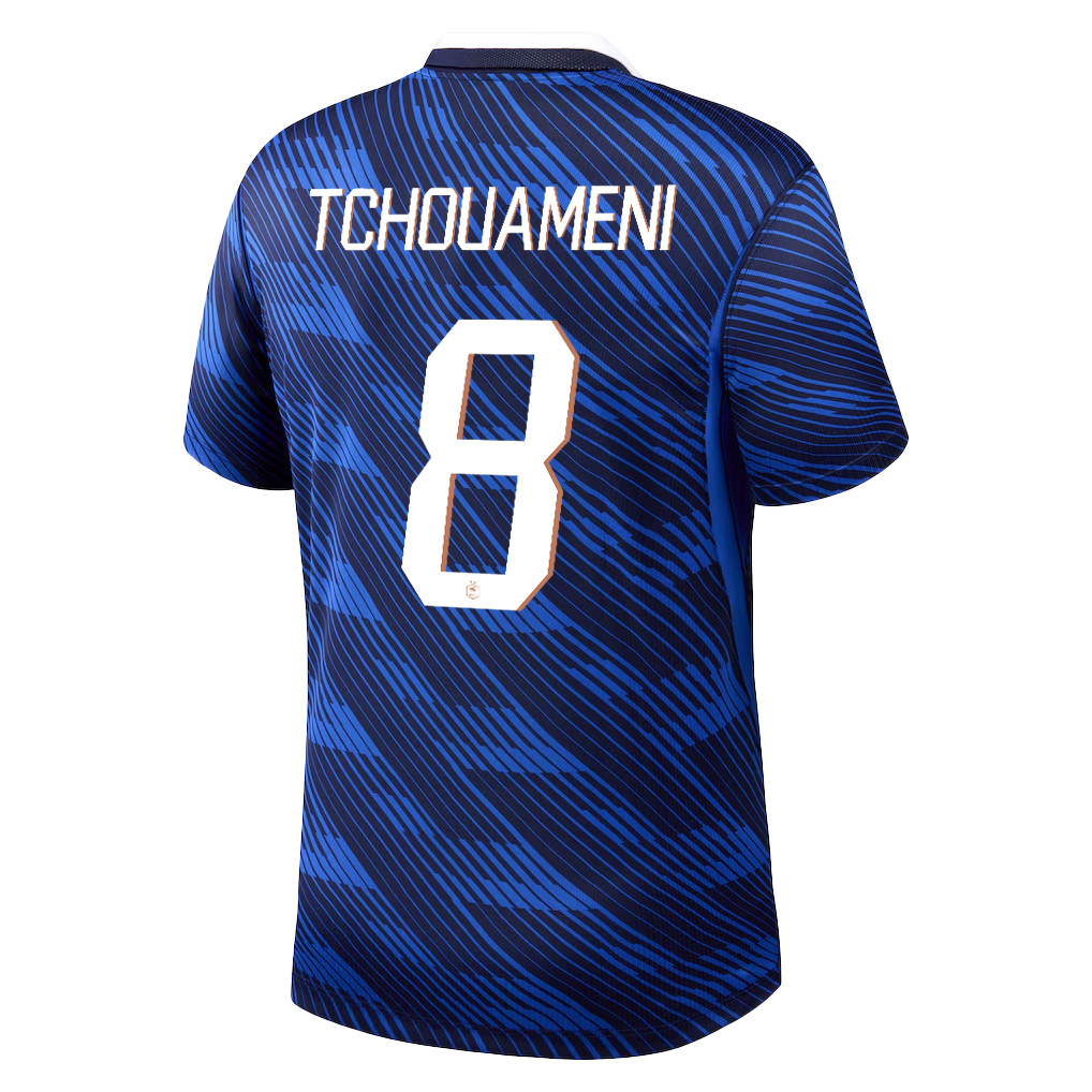 Aurélien Tchouaméni 8 France National Team 2026 Home Jersey - Blue, Men - Jersey Teams