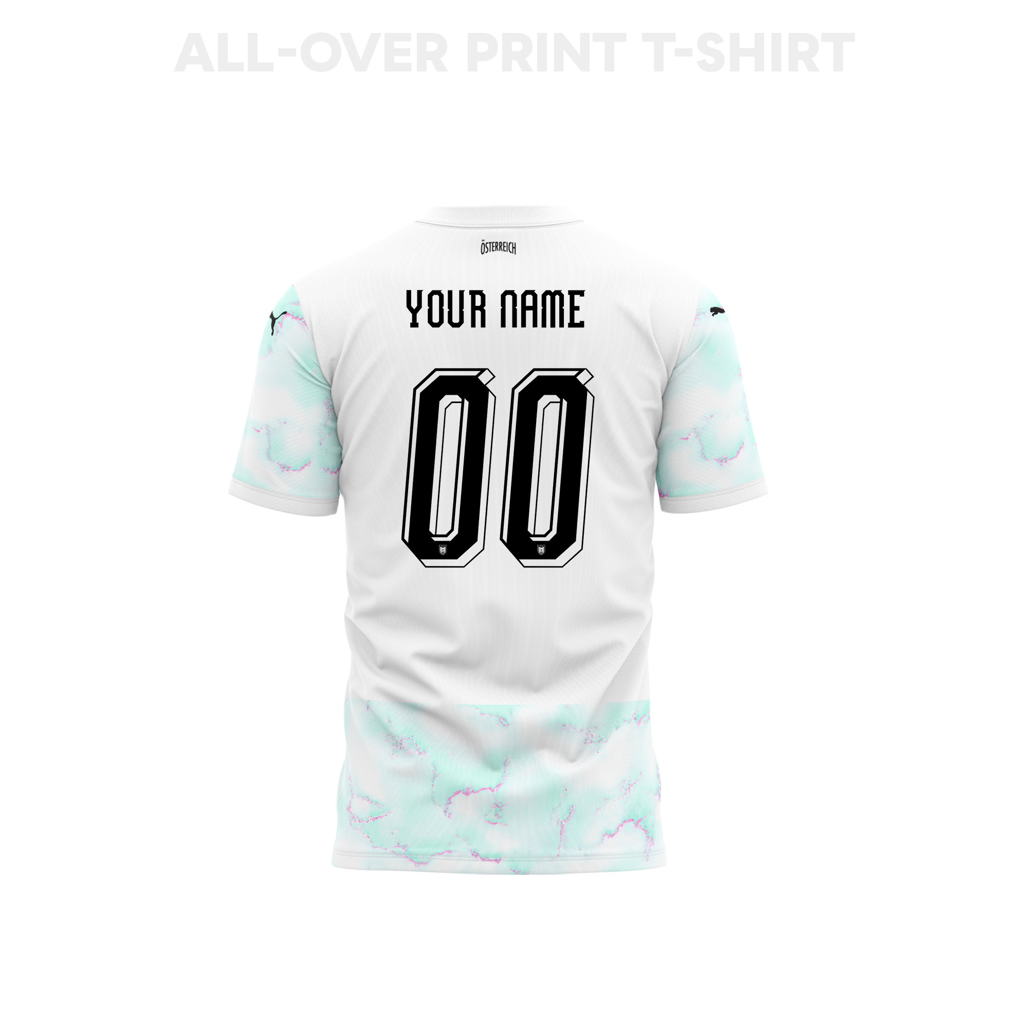Austria 2026 Away 3D T-Shirt Fully Printed – Personalized – Unisex, White - Jersey Teams