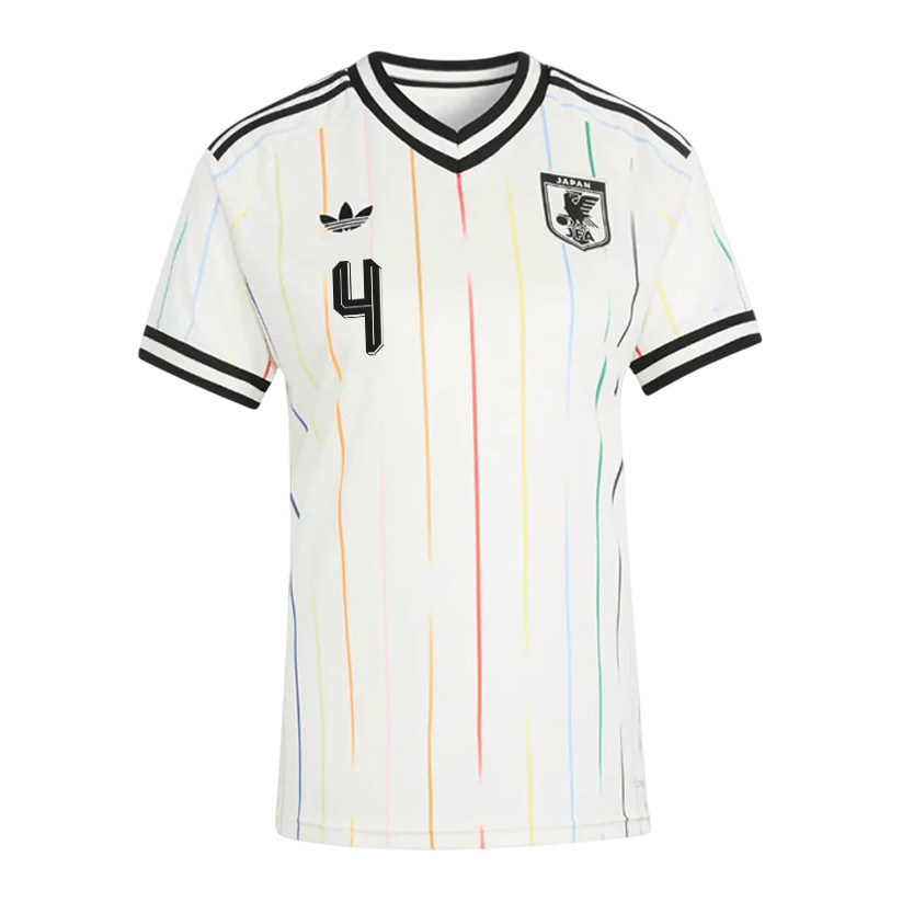 Ayumu Seko 4 Women's Japan National Team 2026 Away Jersey - Off White - Jersey Teams
