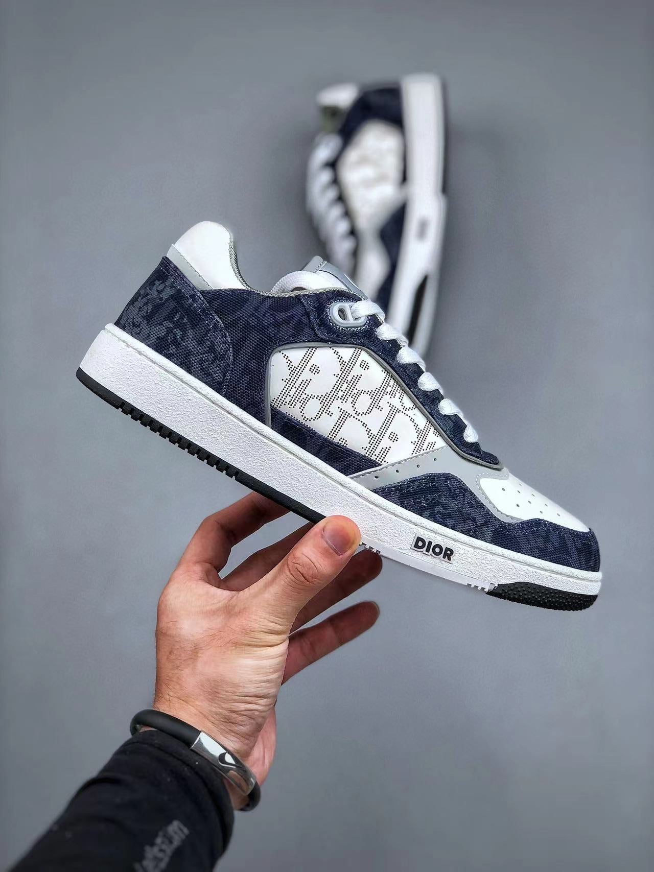 B27 Low-Top Blue Denim