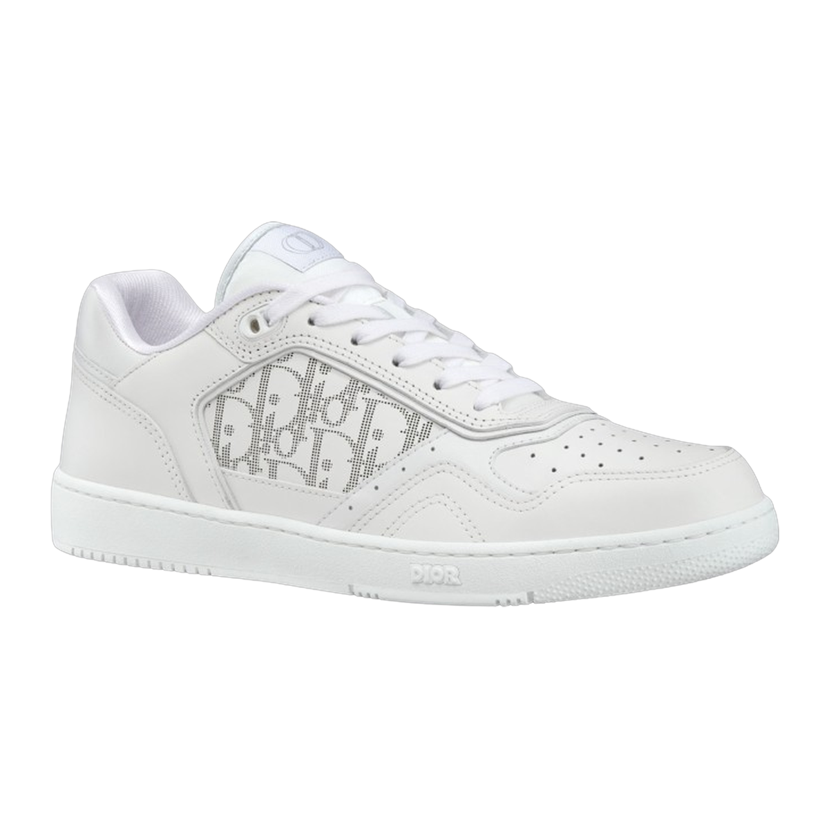 B27 Low-Top White on White