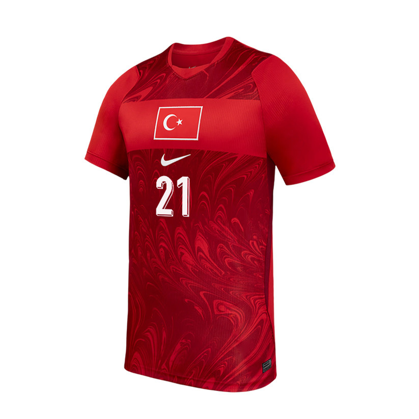 Baris Alper Yilmaz 21 Youth Turkey National Team 2026 Home Jersey - Red - Jersey Teams