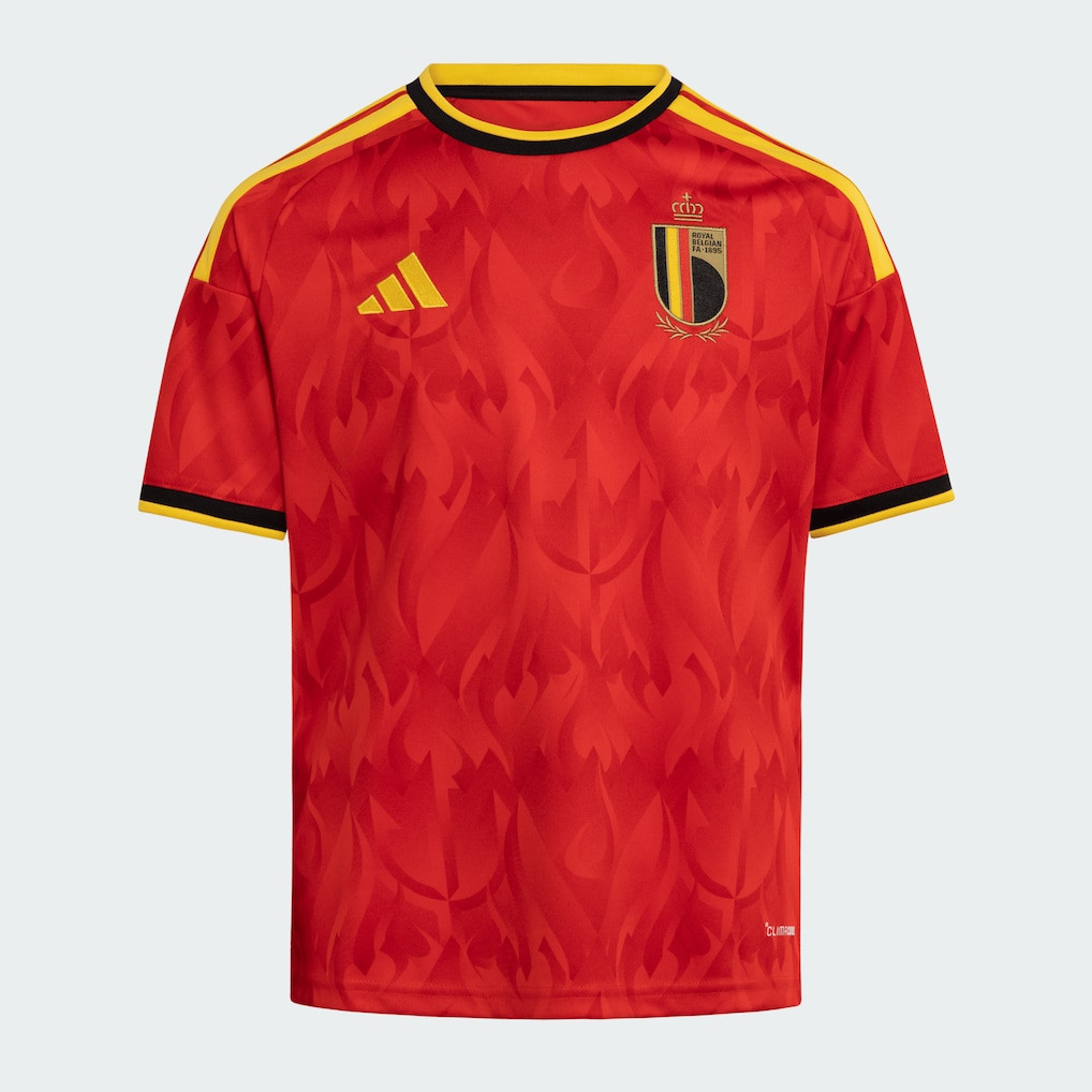 Belgium National Team FIFA x World Cup 2026 Home YOUTH Jersey – Red – Jersey Teams