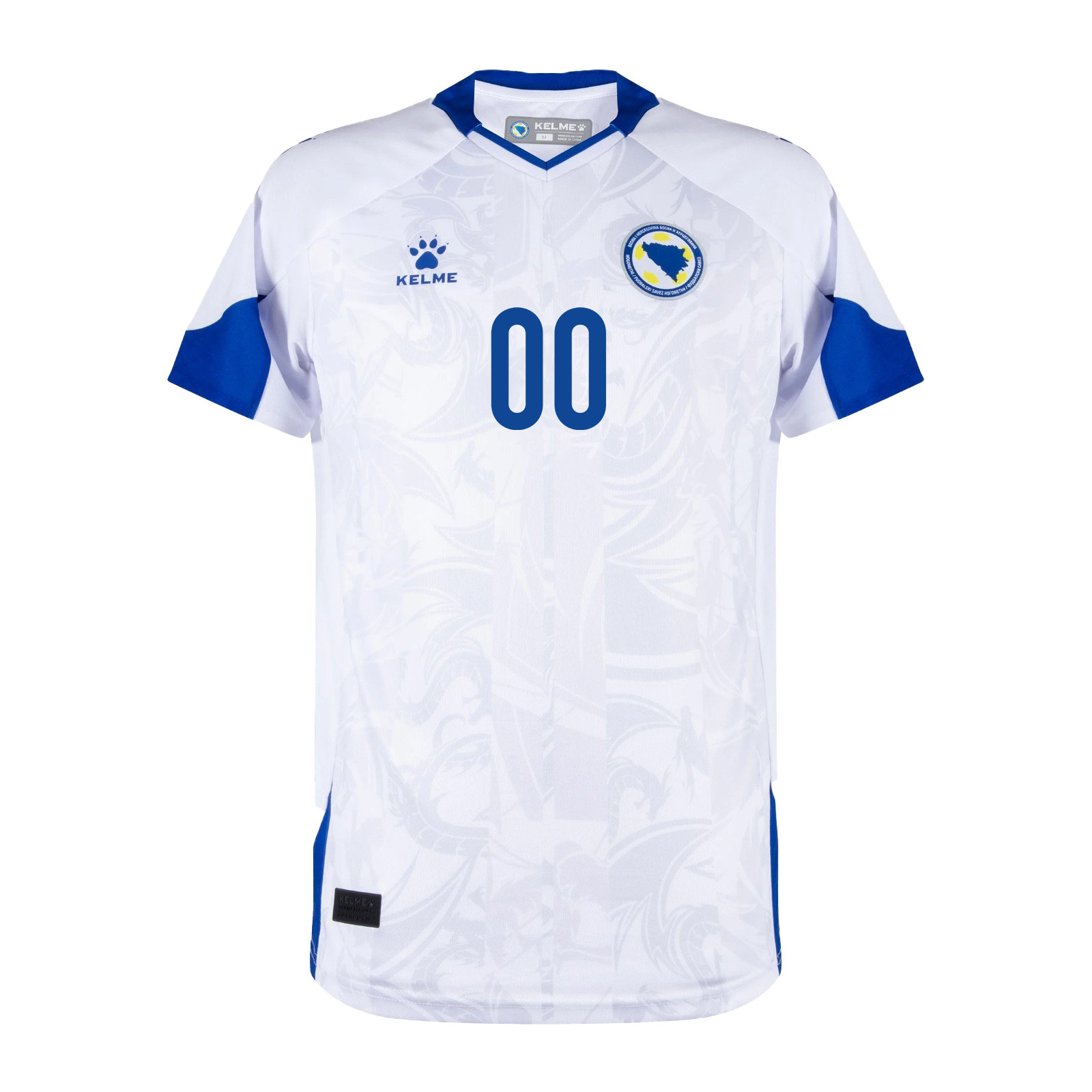 Bosnia and Herzegovina 2026 Away Jersey - Personalized - White, Men - Jersey Teams