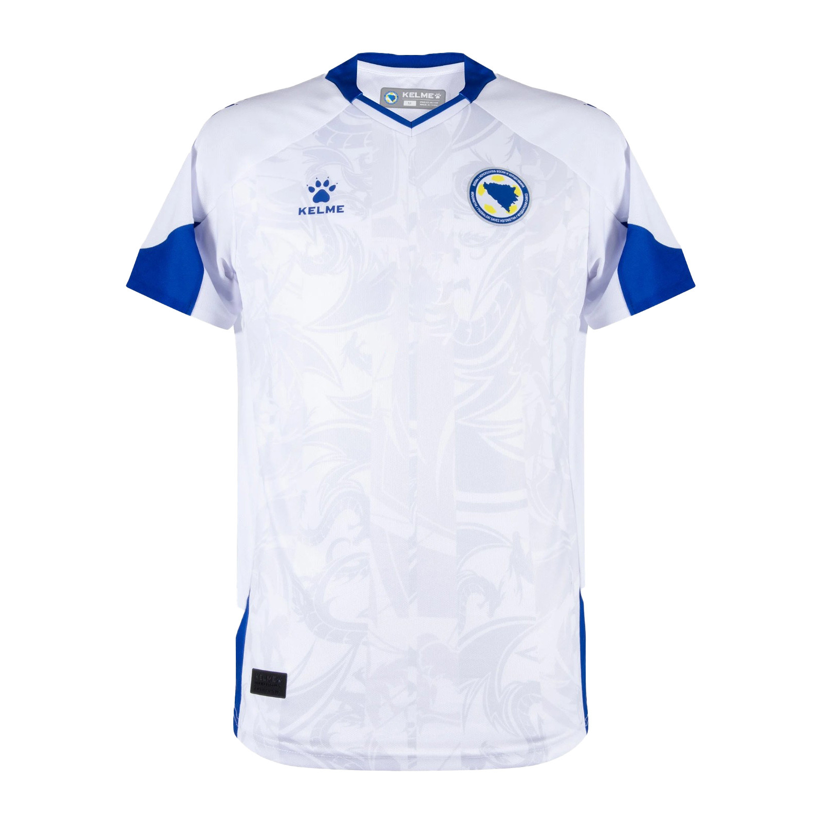 Bosnia and Herzegovina 2026 Away Jersey - White, Men - Jersey Teams