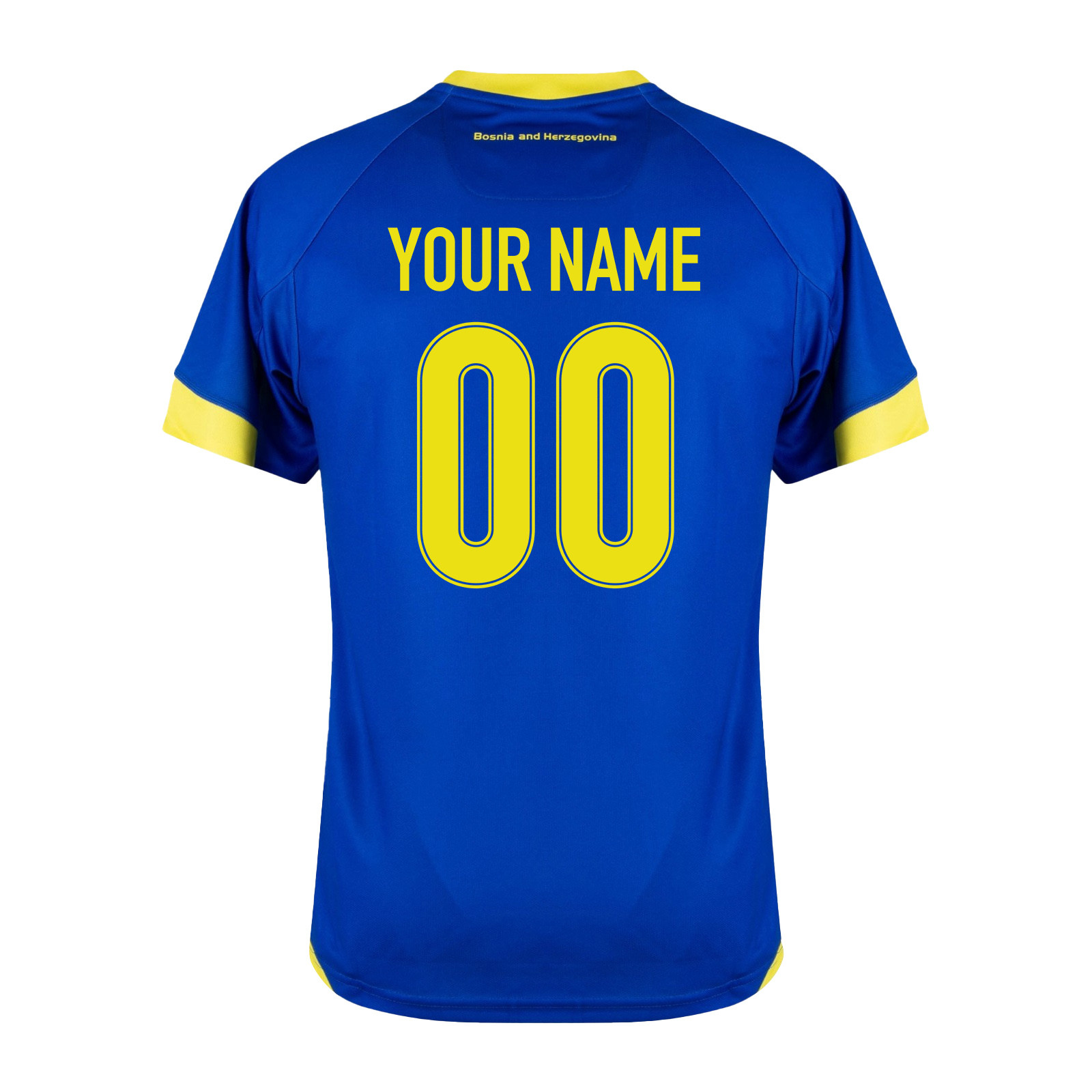 Bosnia and Herzegovina 2026 Home Jersey - Personalized - Blue, Men - Jersey Teams