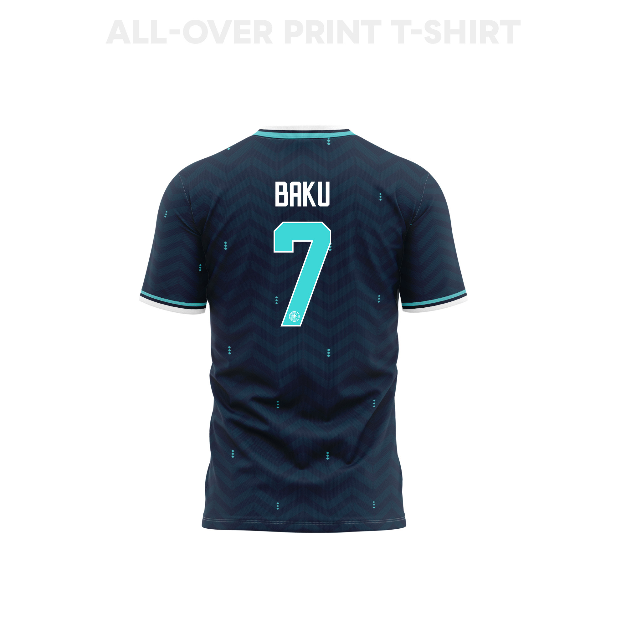 Bote Baku 7 Germany 2026 Away 3D T-Shirt Fully Printed – Unisex, Navy - Jersey Teams