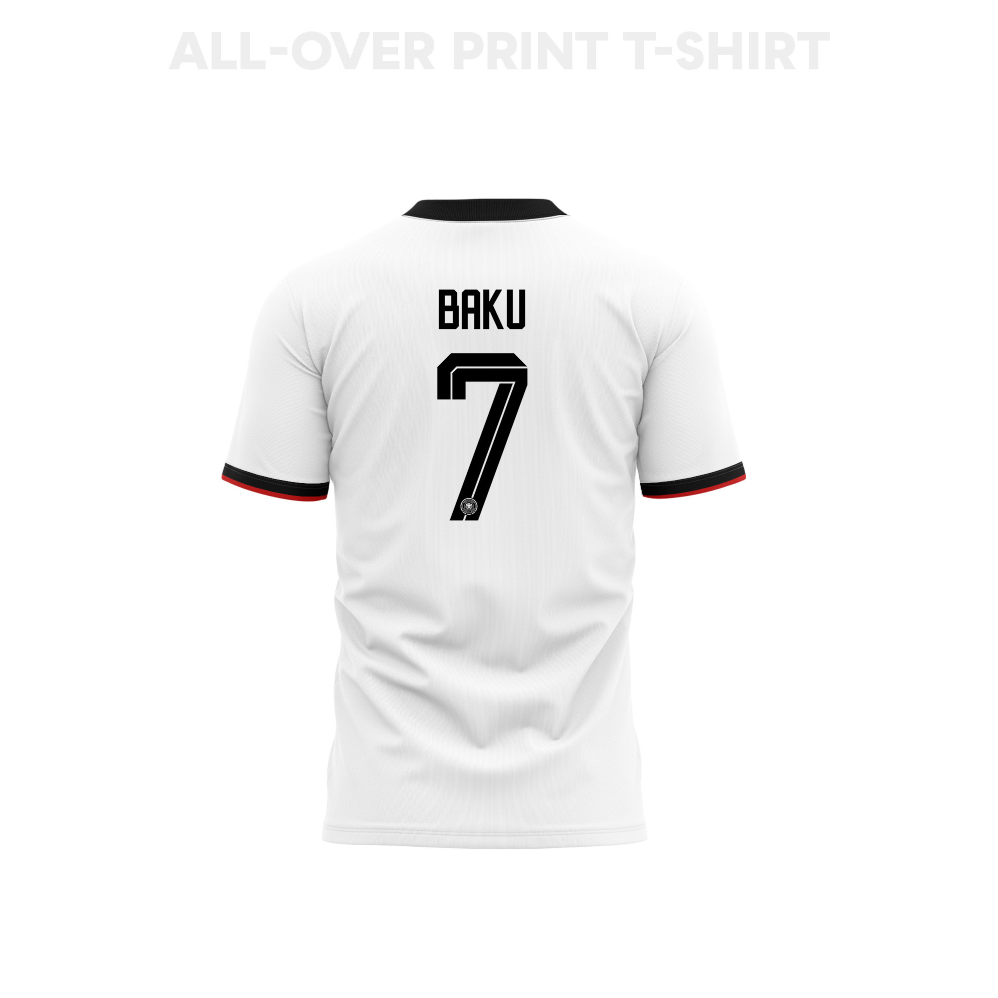 Bote Baku 7 Germany 2026 Home 3D T-Shirt Fully Printed – Unisex, White - Jersey Teams