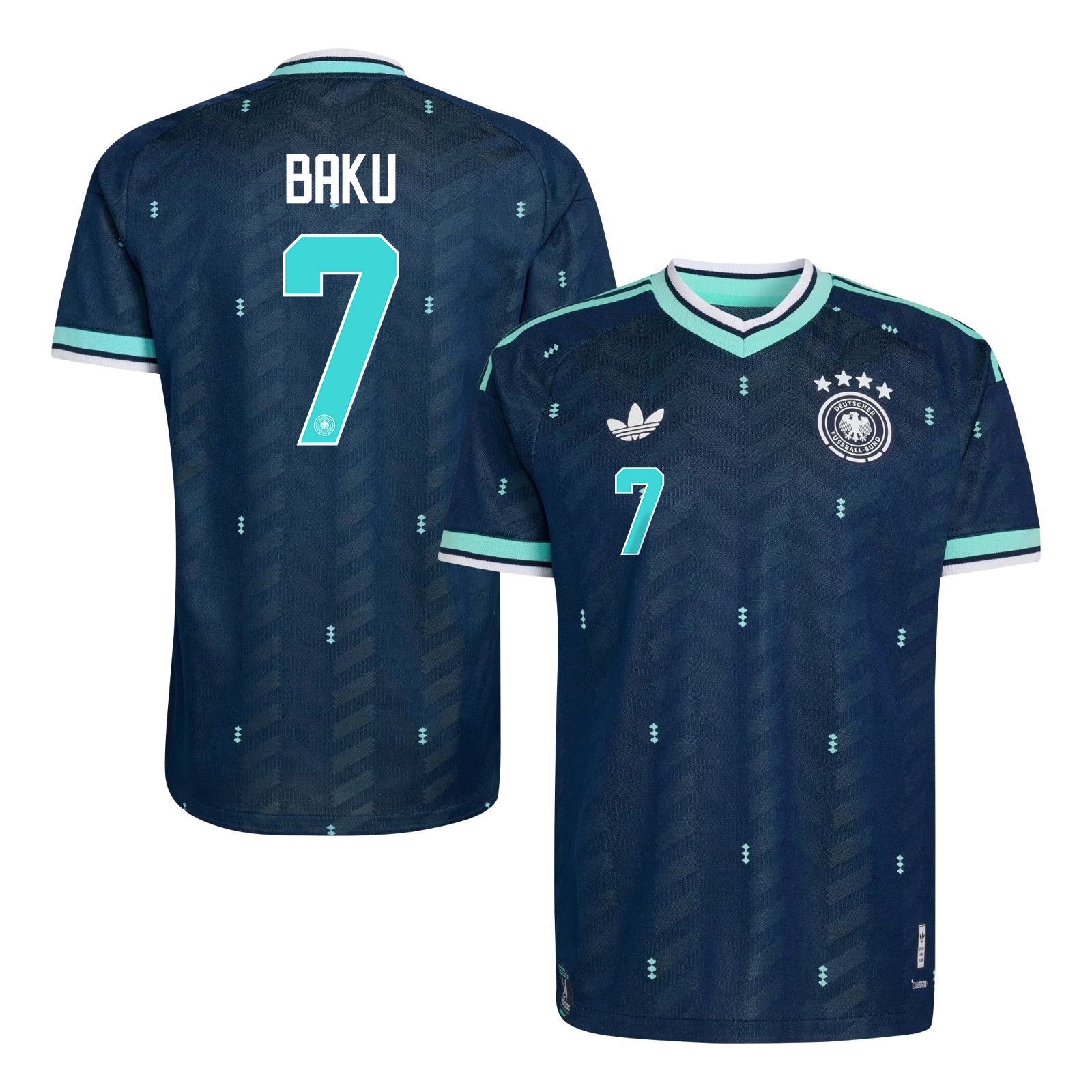 Bote Baku 7 Germany National Team 2026 Away Jersey - Navy, Men - Jersey Teams