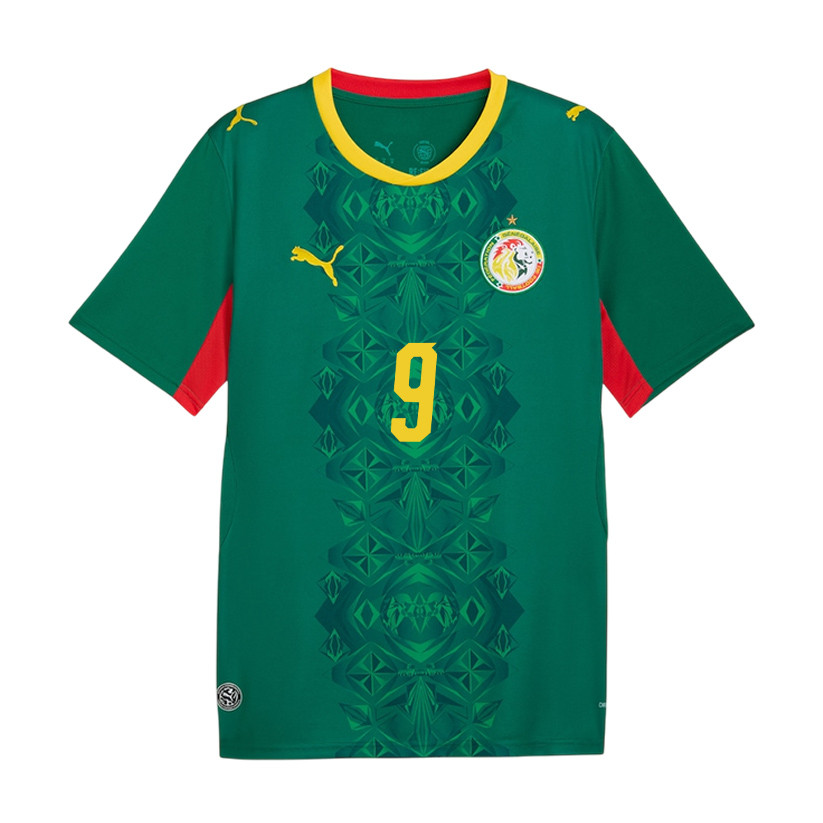 Boulaye Dia 9 Senegal National Team 2026 x World Cup Patch Away Jersey - Green, Men - Jersey Teams