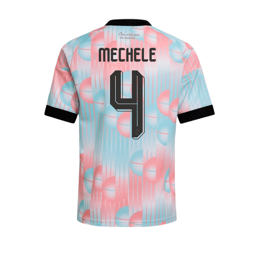 Brandon Mechele 4 Belgium 2026 YOUTH Away Jersey & Shorts Set - Light Blue - Jersey Teams