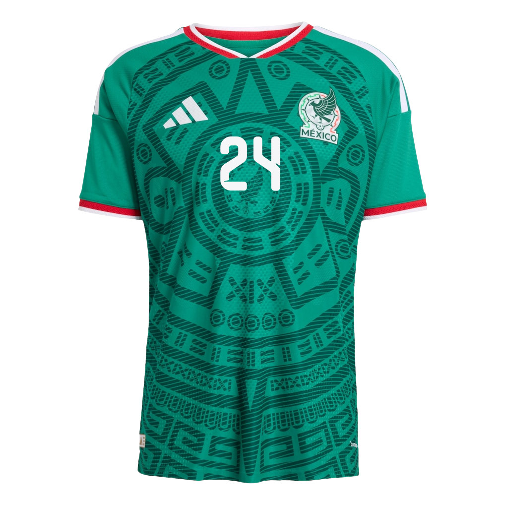 Brian Gutiérrez 24 Mexico National Team 2026 Home Jersey - Green, Men - Jersey Teams
