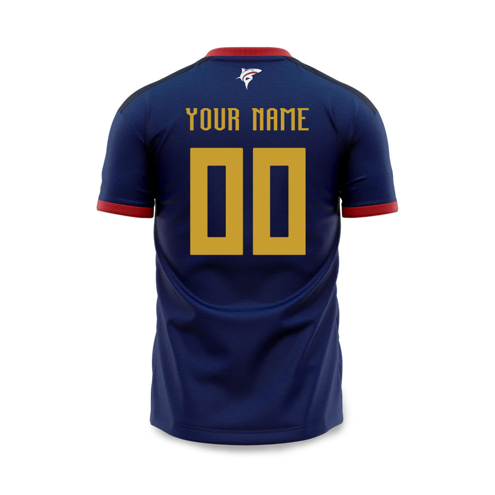 Cape Verde National Team 2026 Personalized Home Jersey - Blue, Men - Jersey Teams