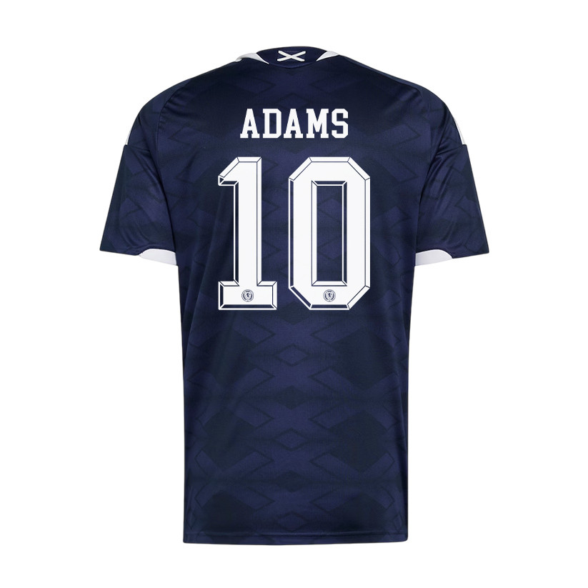 Che Adams 10 Scotland National Team 2026 Home Jersey - Navy, Men - Jersey Teams
