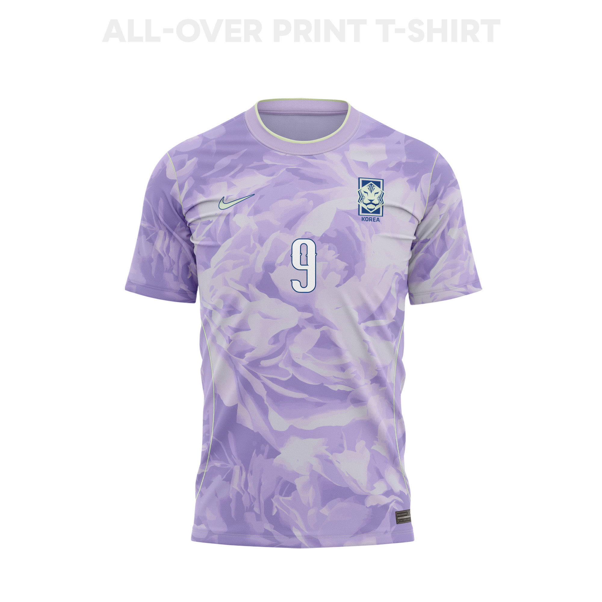 Cho Gue-sung 9 South Korea 2026 Away 3D T-Shirt Fully Printed – Unisex, Purple - Jersey Teams