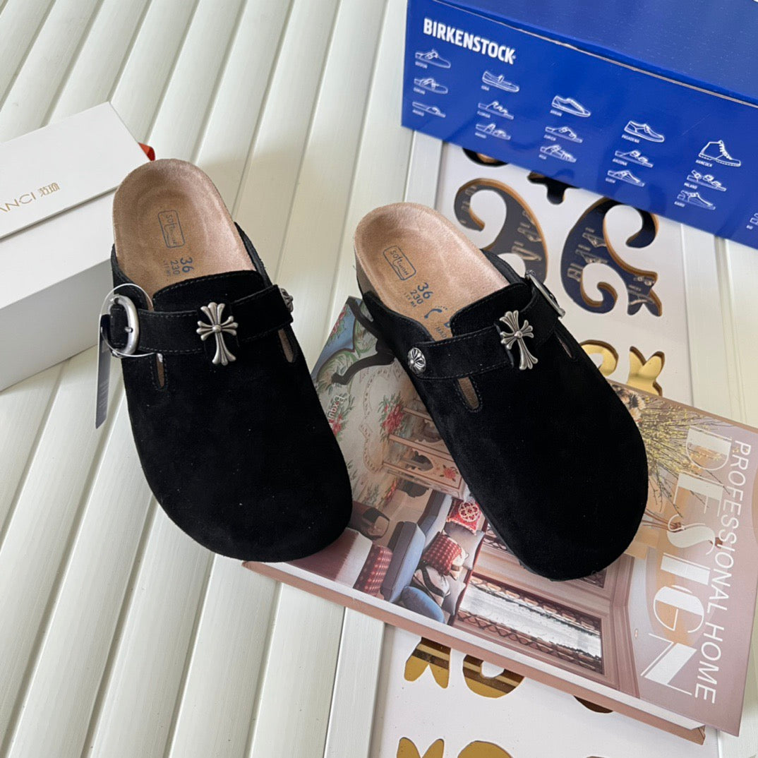 Chrome Hearts x Birks Black (Customs)