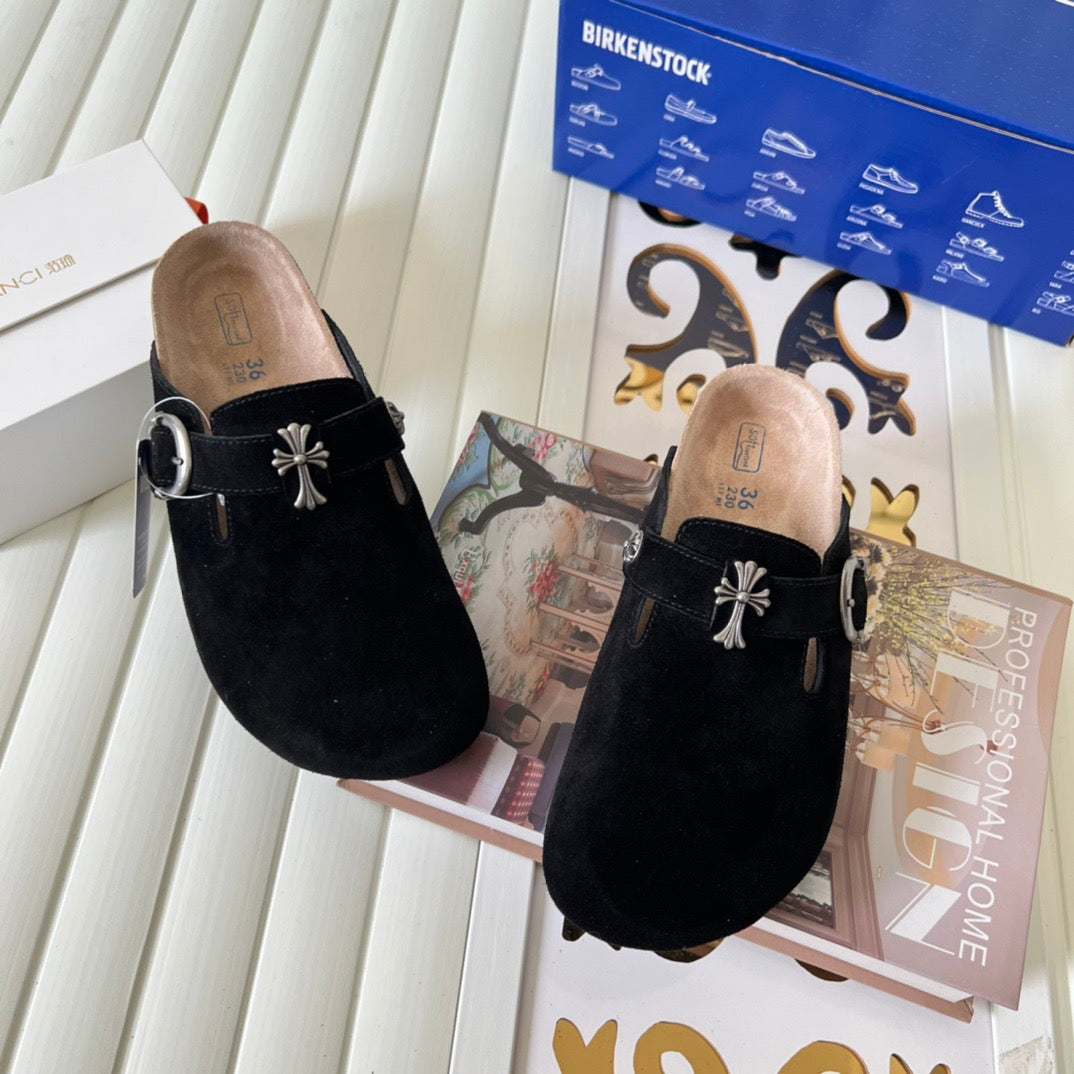 Chrome Hearts x Birks Black (Customs)