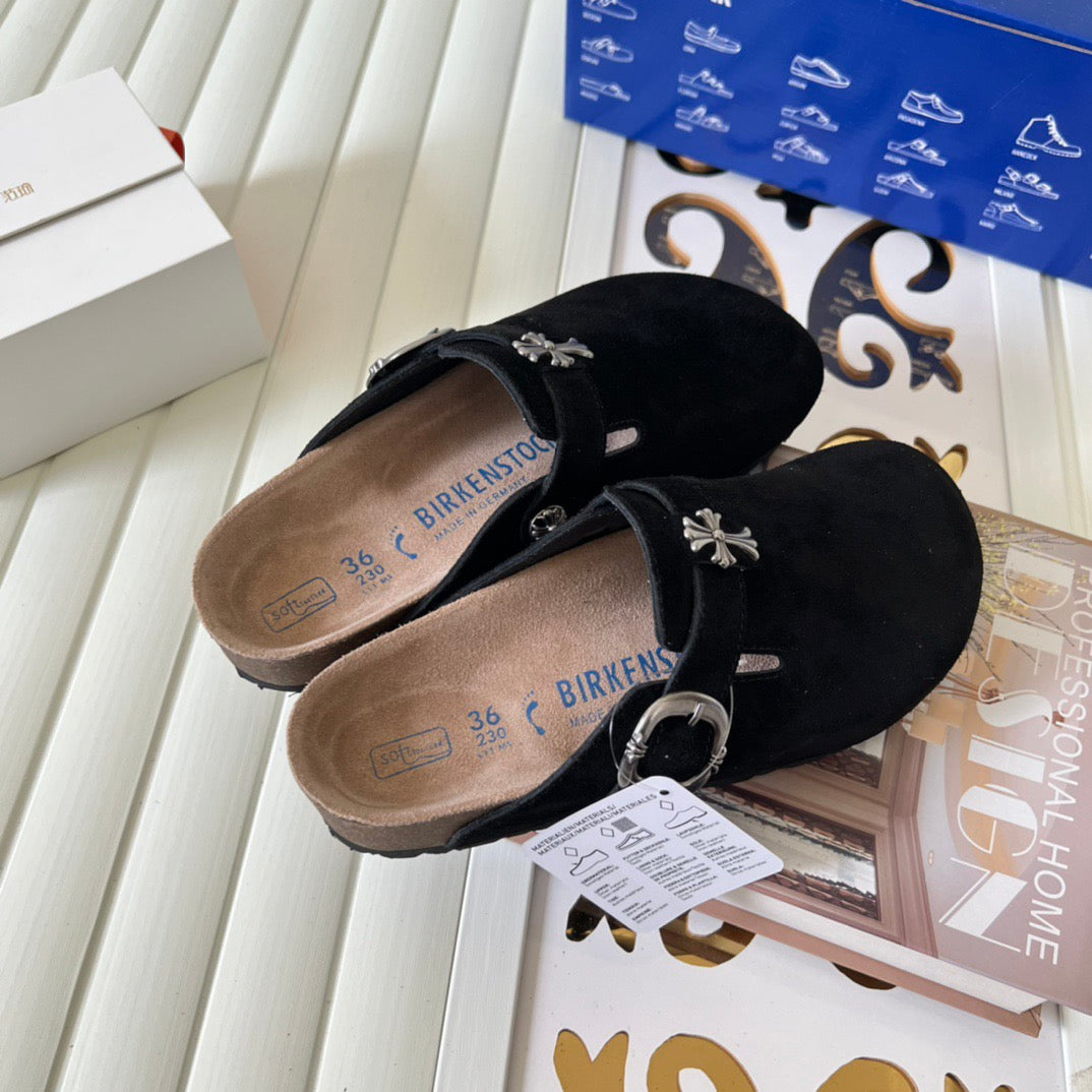 Chrome Hearts x Birks Black (Customs)
