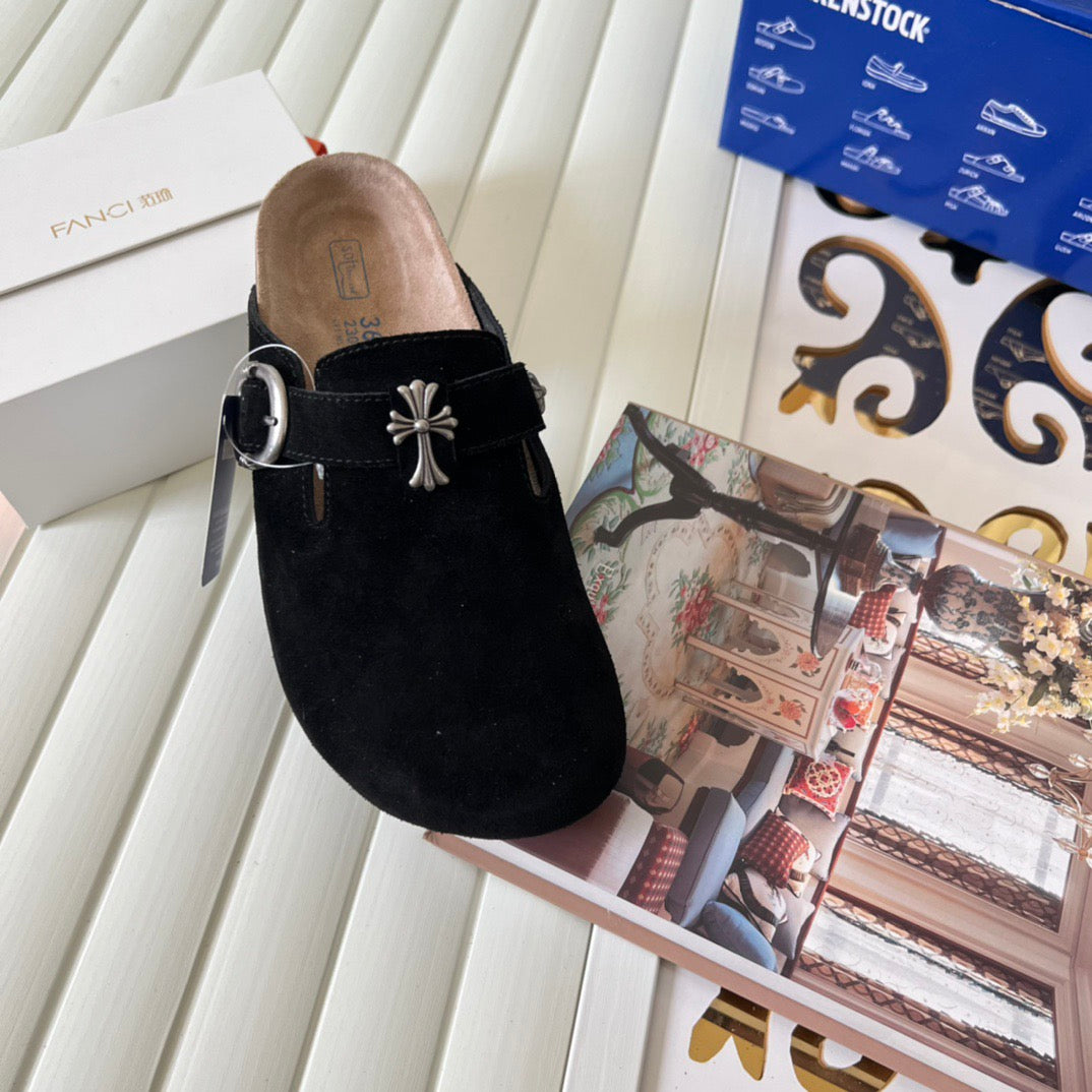 Chrome Hearts x Birks Black (Customs)