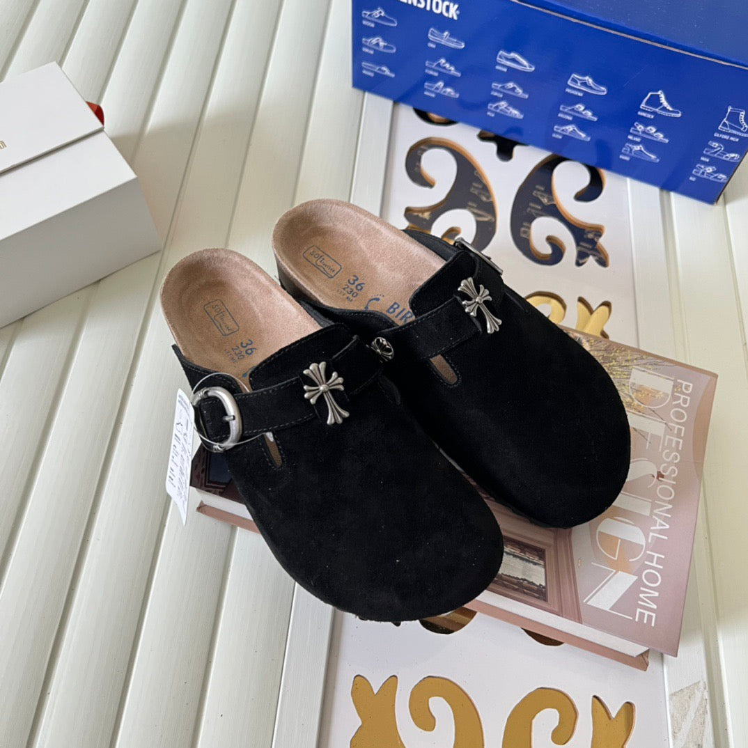 Chrome Hearts x Birks Black (Customs)
