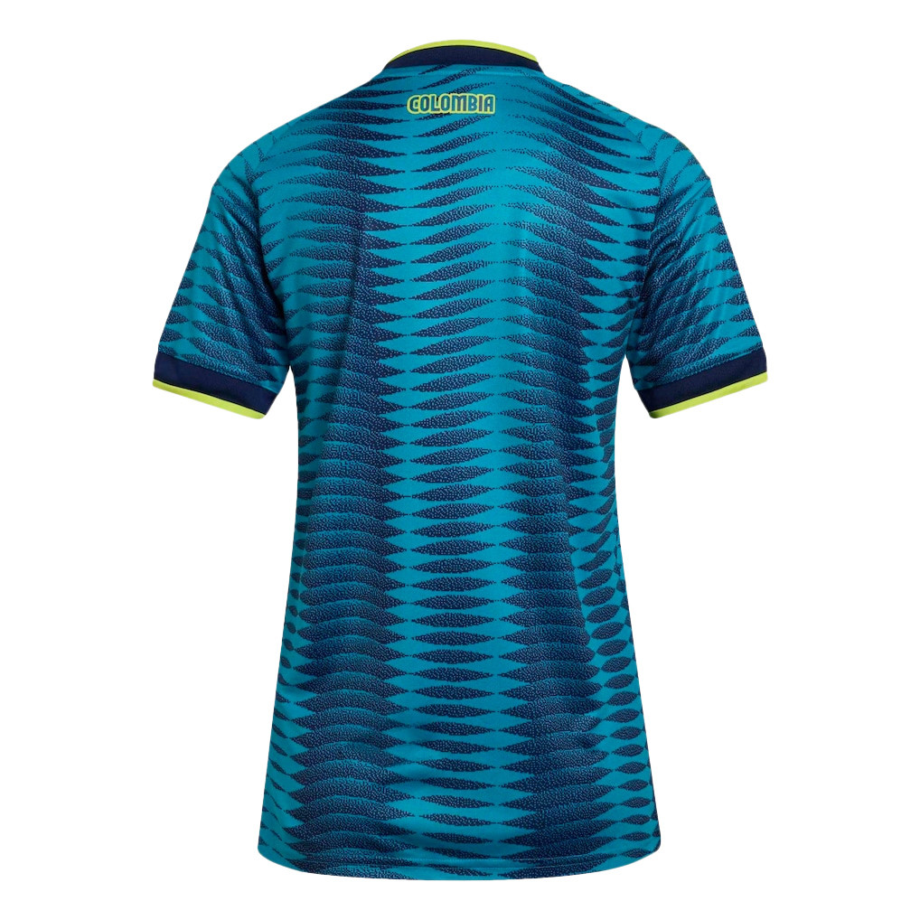 Colombia National Team 2026 Women's Away Jersey - Turquoise - Jersey Teams