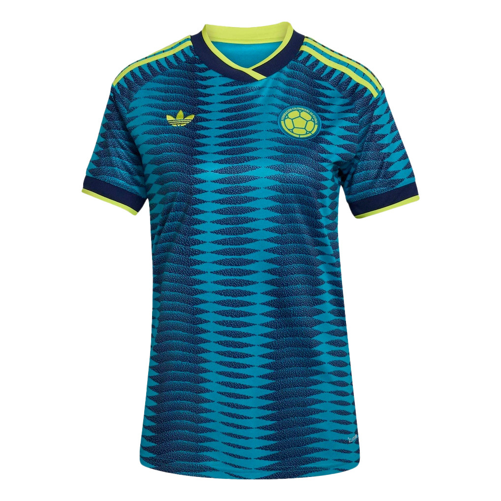 Colombia National Team 2026 Women's Away Jersey - Turquoise - Jersey Teams