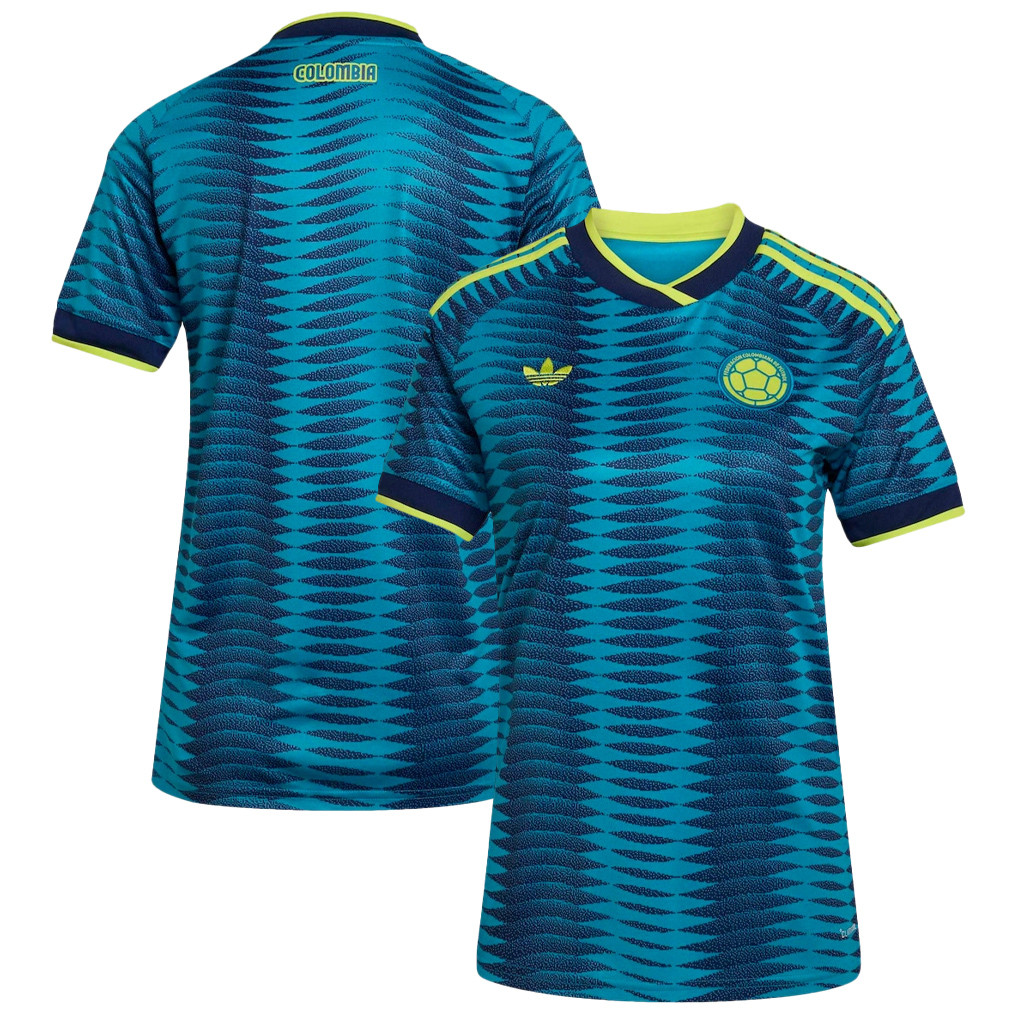 Colombia National Team 2026 Women's Away Jersey - Turquoise - Jersey Teams