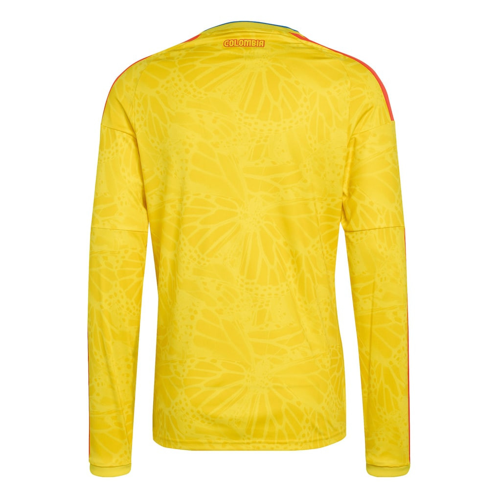 Colombia National Team FIFA x World Cup 2026 Home Men Long Sleeve Jersey - Yellow - Jersey Teams
