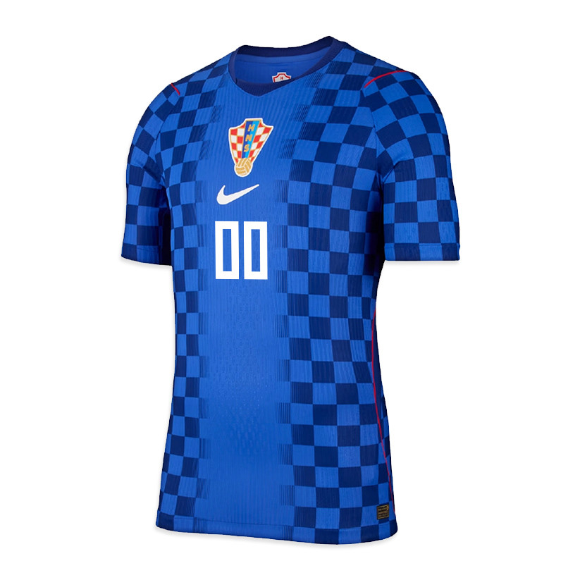 Croatia National Team 2026 x World Cup Patch Personalized Away Jersey - Blue, Men - Jersey Teams