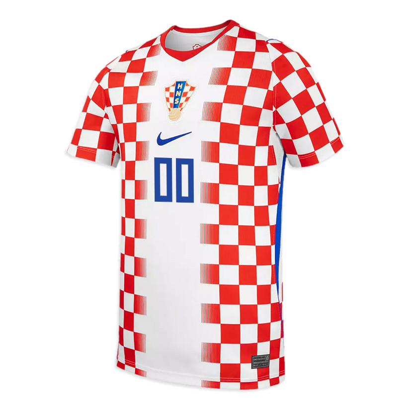 Croatia National Team 2026 Youth Home Jersey - White/ Red - Jersey Teams