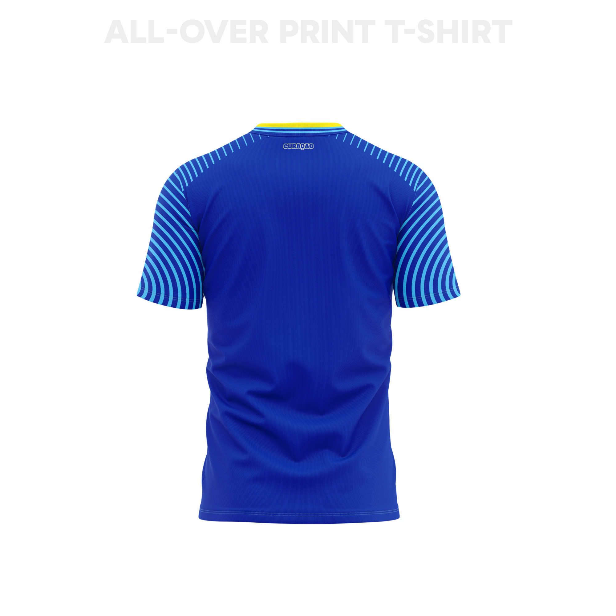 Curacao 2026 Home 3D T-shirt Fully Printed – Unisex, Blue - Jersey Teams