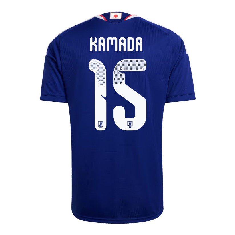 Daichi Kamada 15 Japan National Team 2026 Home Jersey - Blue, Men - Jersey Teams