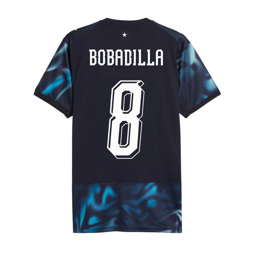 Damián Bobadilla 8 Paraguay National Team 2026 Away Jersey - Navy, Men - Jersey Teams