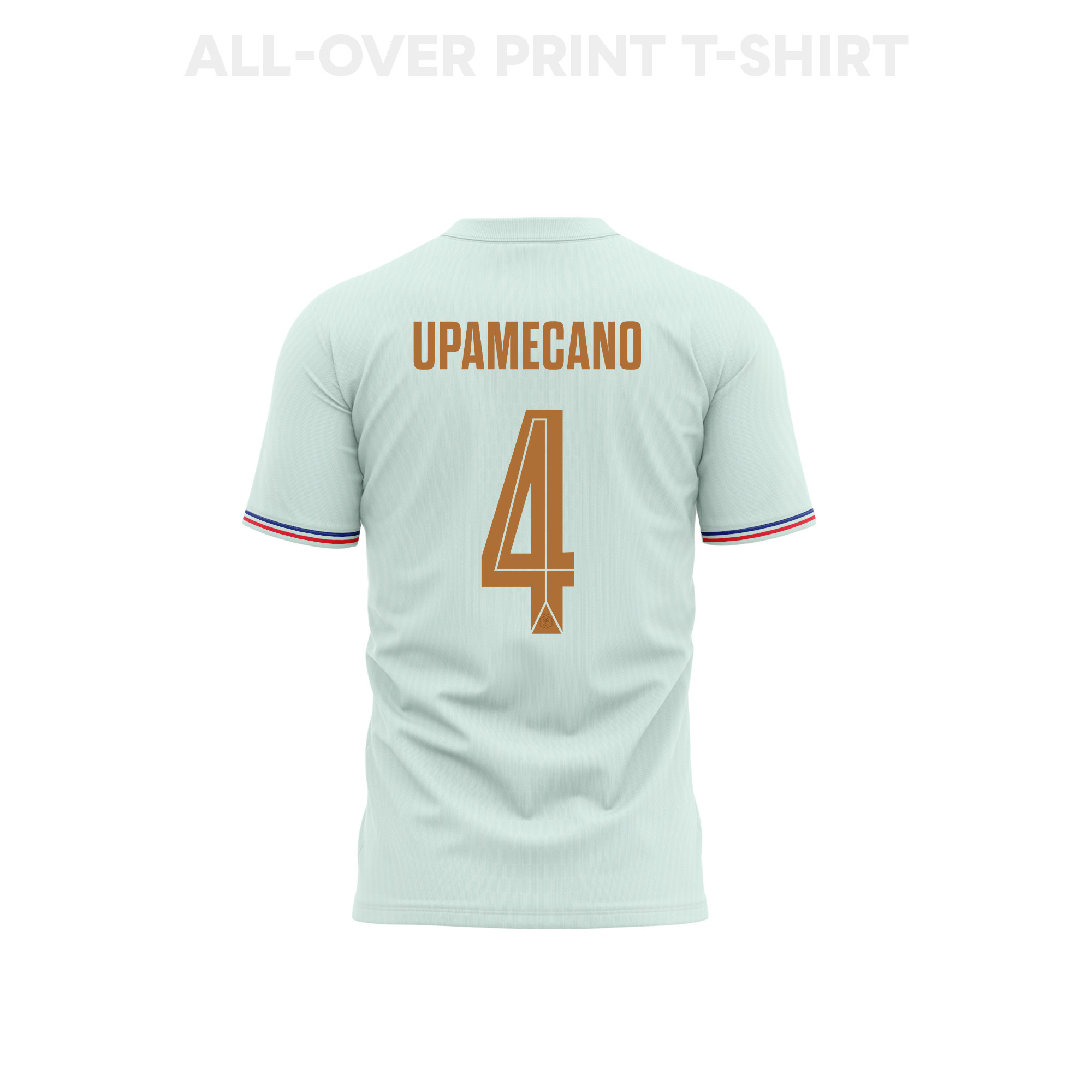 Dayot Upamecano 4 Youth France 2026 Away 3D T-shirt Fully Printed – Green - Jersey Teams