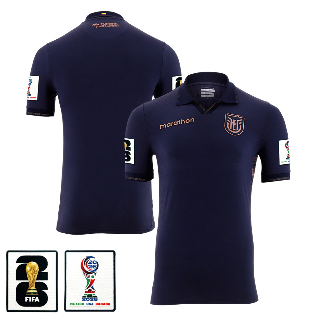 Ecuador National Team 2026 Away Jersey - Navy, Men - Jersey Teams