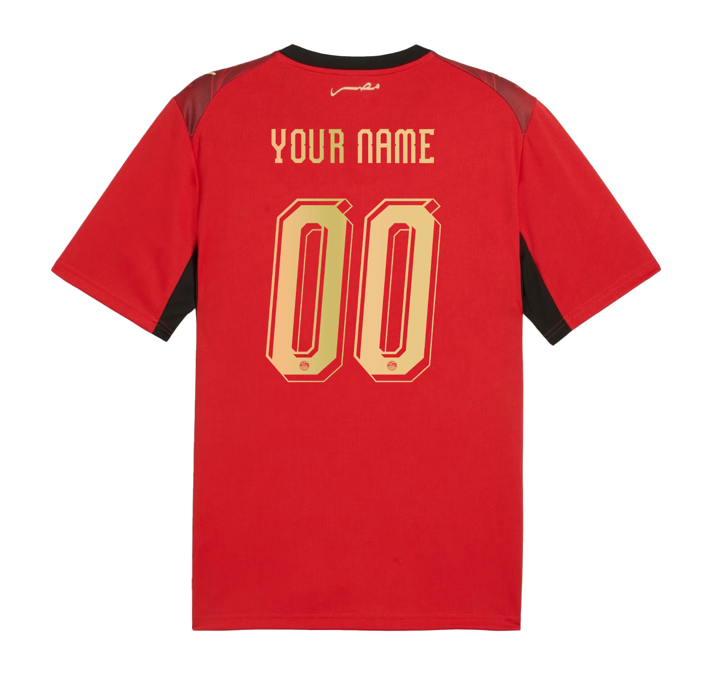 Egypt National Team 2026 Personalized Home Jersey - Red, Men - Jersey Teams